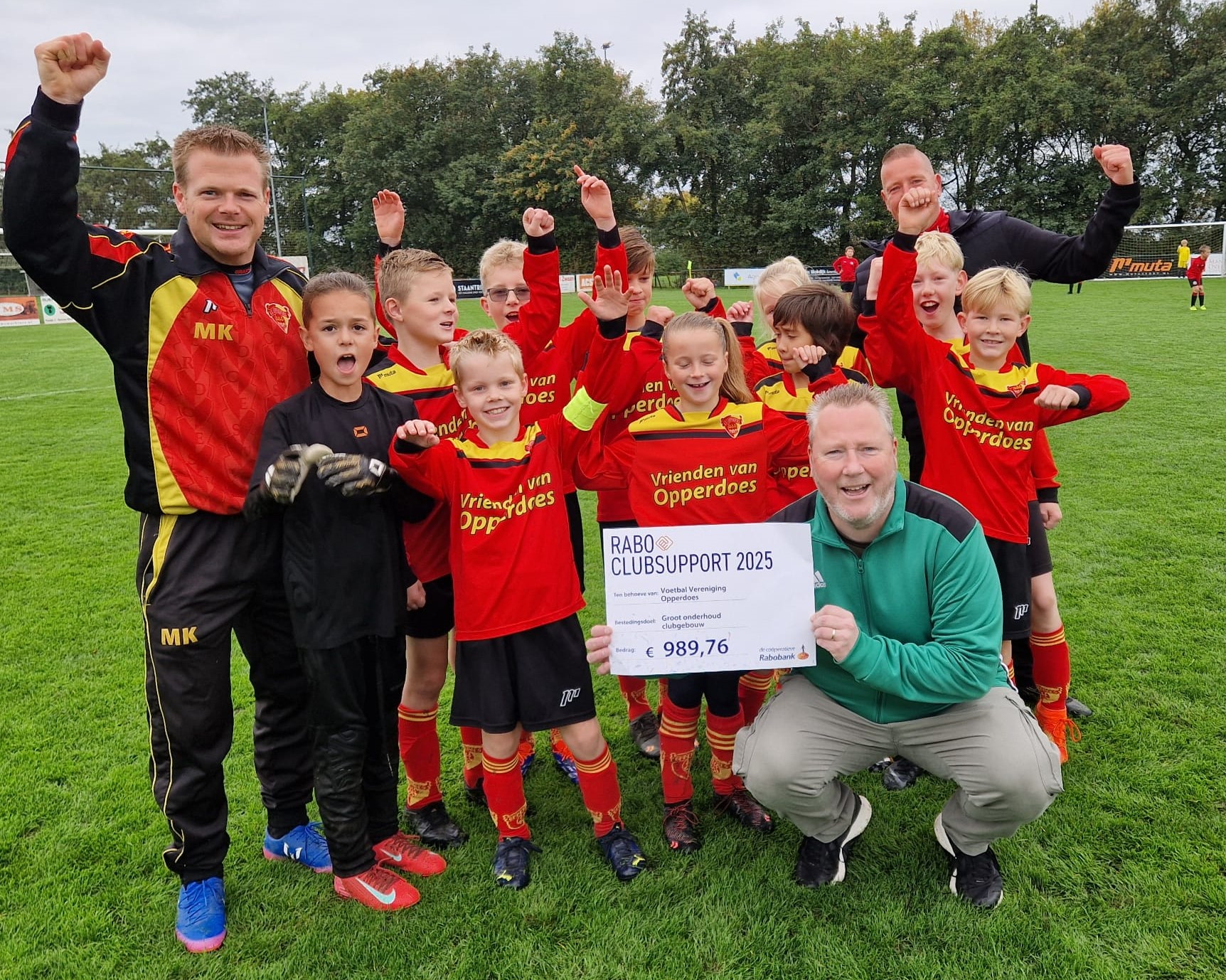 Rabo Clubsupport...dank jullie wel!