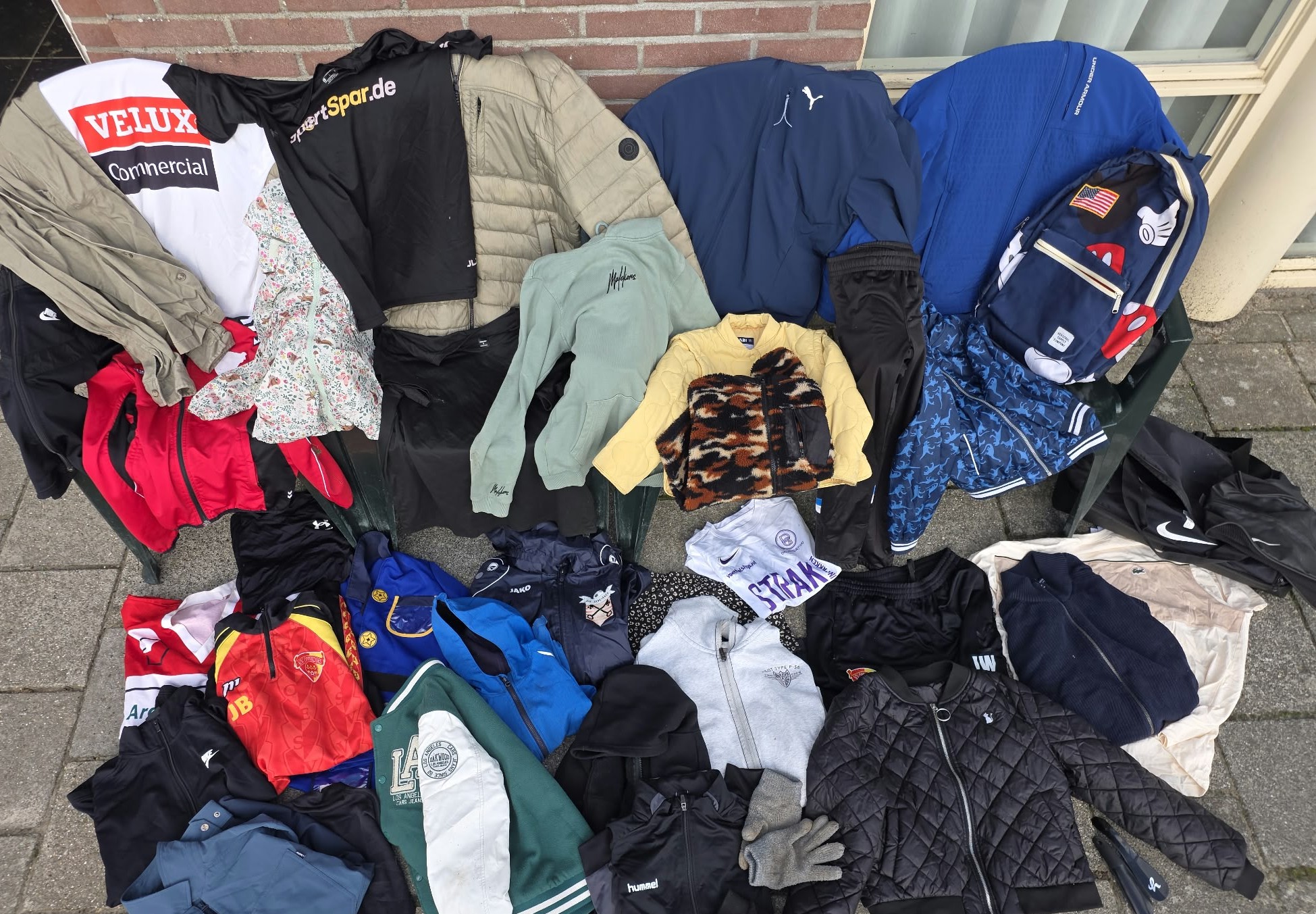 Gevonden voorwerpen vorig seizoen
